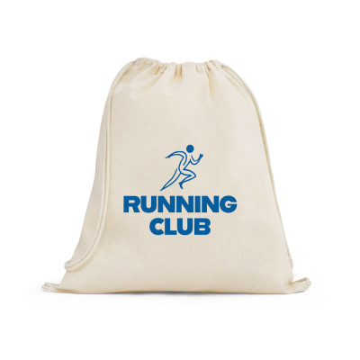 DAHAB. 100 cotton drawstring bag (140 g/m²)